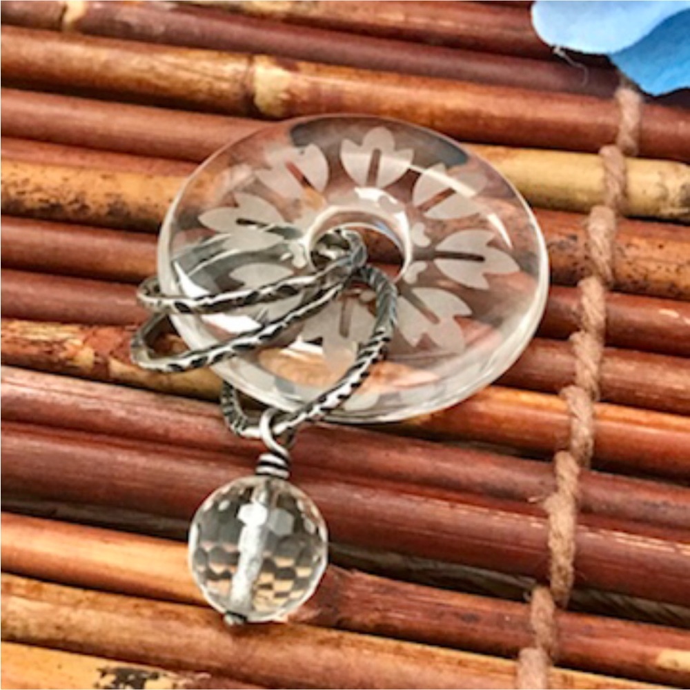 Silpada Sterling Silver Crystal Pendant